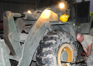 Maintenance troops keep FOB running