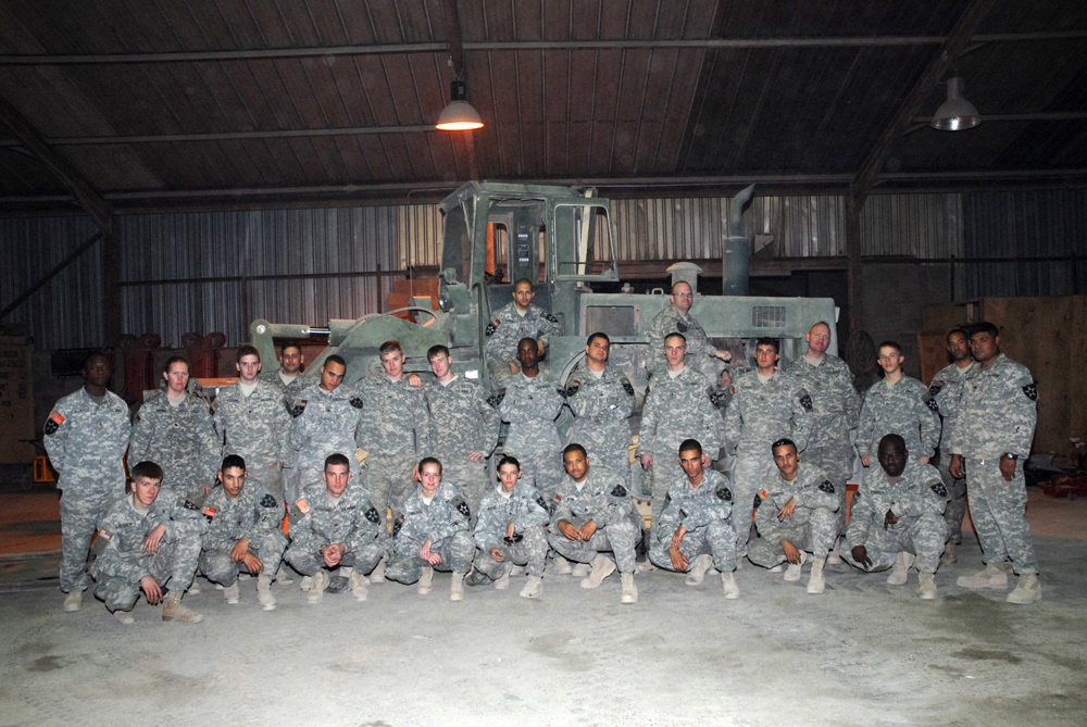 Maintenance troops keep FOB running