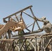 Soldiers Construct Bailey Bridge