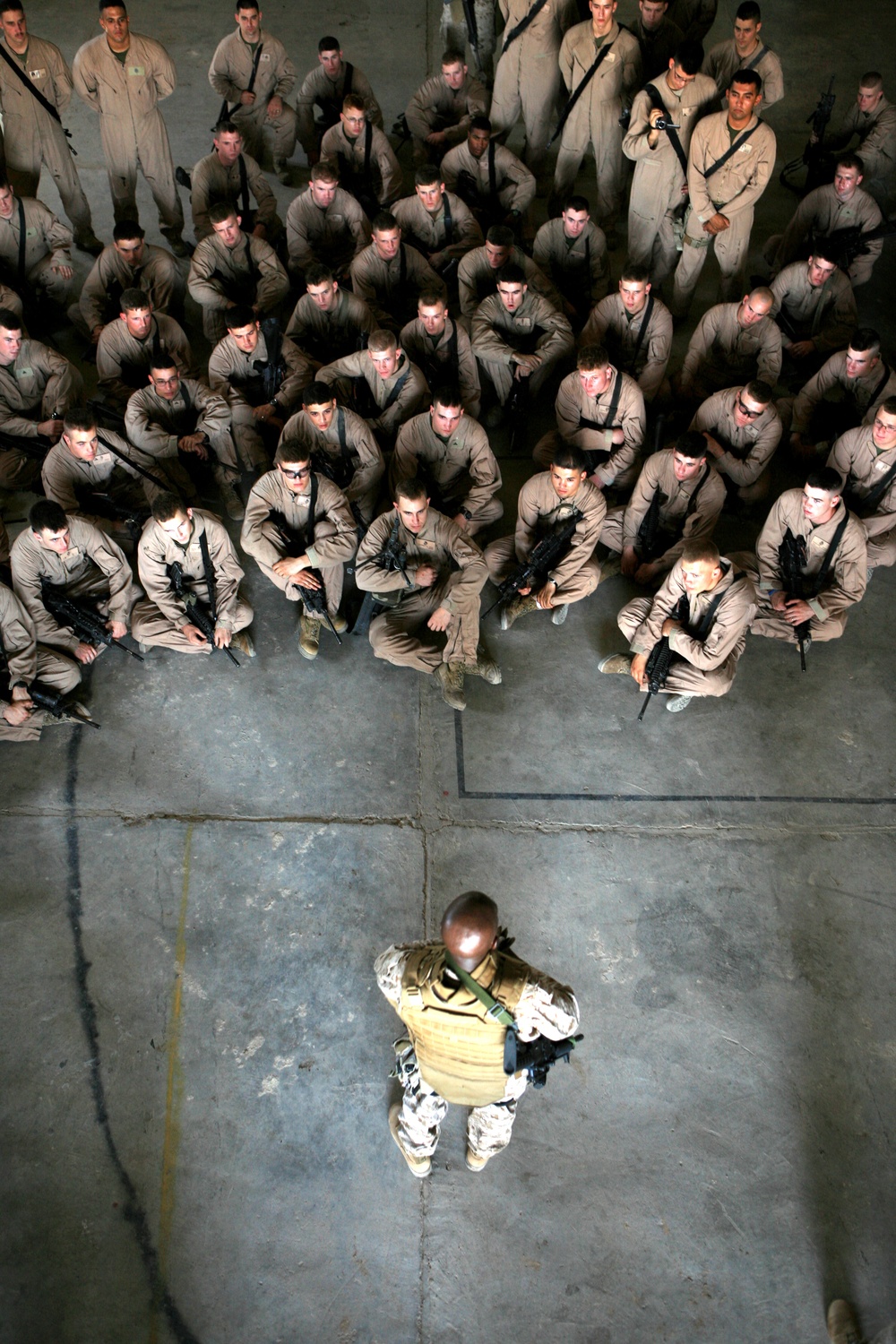Sergeant Major of the Marine Corps Visits II MEF
