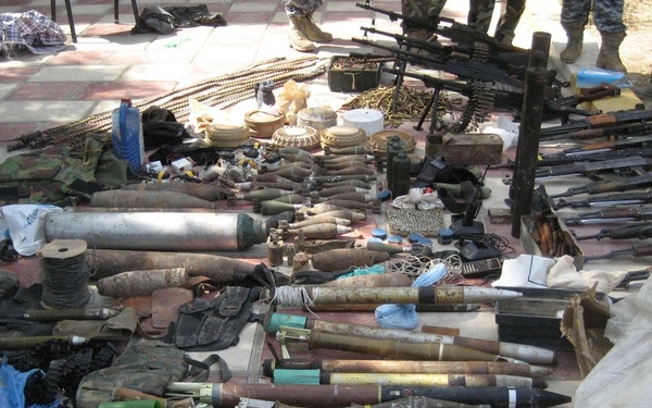 Iraqi National Police Find Khadra Cache