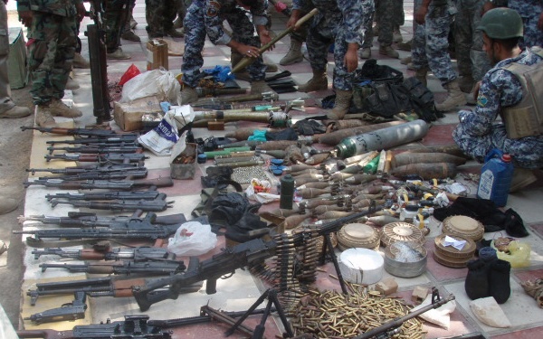 Iraqi National Police Find Khadra Cache