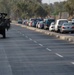 Soldiers Patrol throught the streets of Baghdad