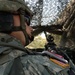 Soldiers Patrol throught the streets of Baghdad