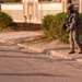 Soldiers Patrol throught the streets of Baghdad