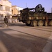 Soldiers Patrol throught the streets of Baghdad