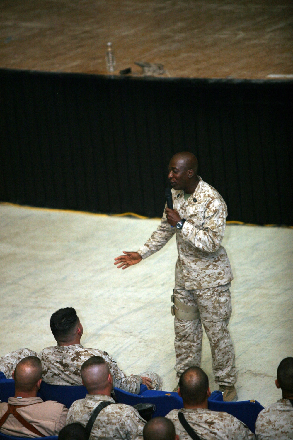 Sgt. Maj. of the Marine Corps visits II MEF