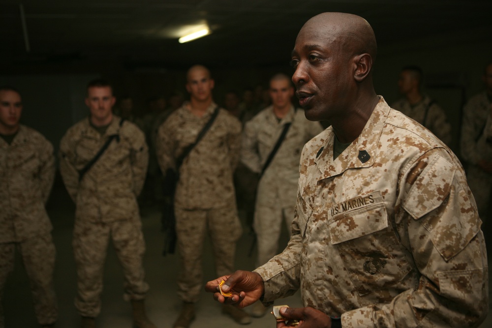 Sgt. Maj. of the Marine Corps visits II MEF