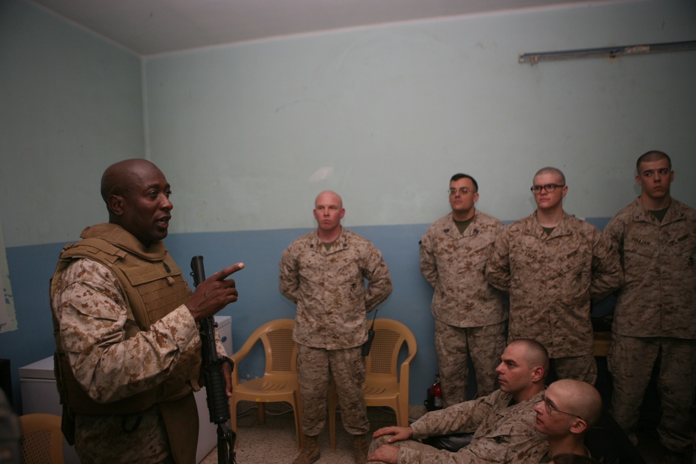 Sgt. Maj. of the Marine Corps visits II MEF