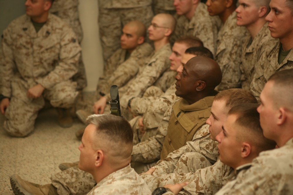 Sgt. Maj. of the Marine Corps visits II MEF