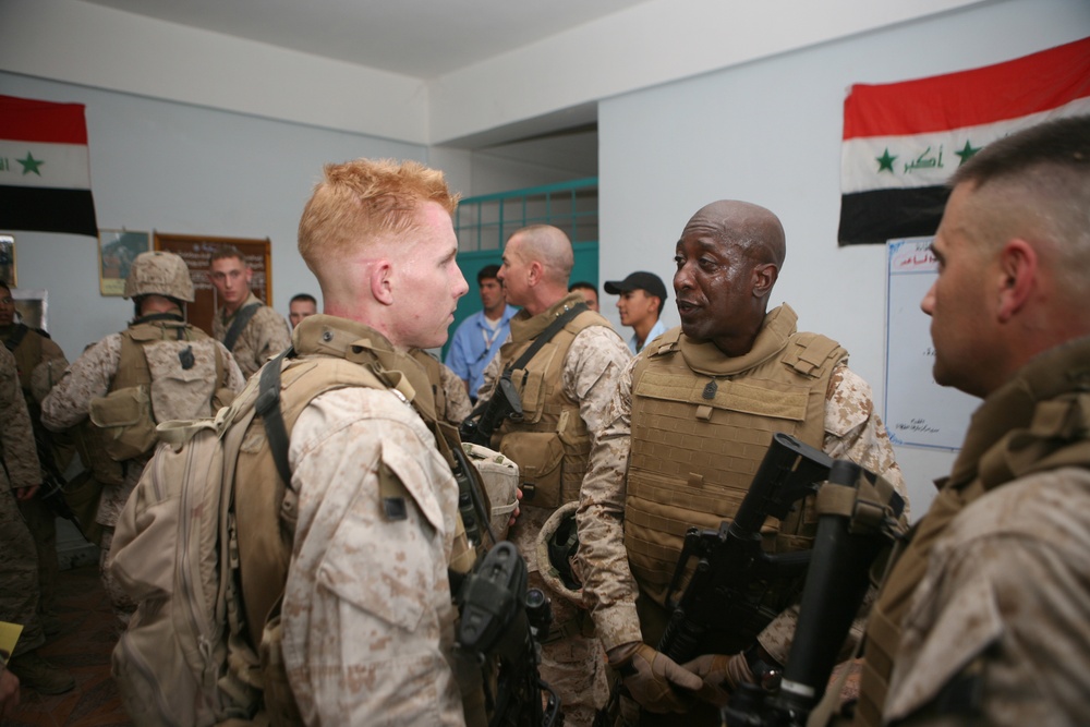 Sgt. Maj. of the Marine Corps visits II MEF