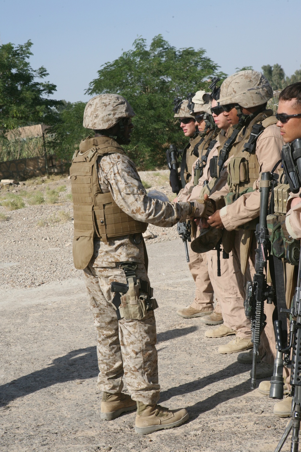 Sgt. Maj. of the Marine Corps visits II MEF