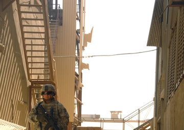 Task Force 1-77 Al Ramadi security patrol