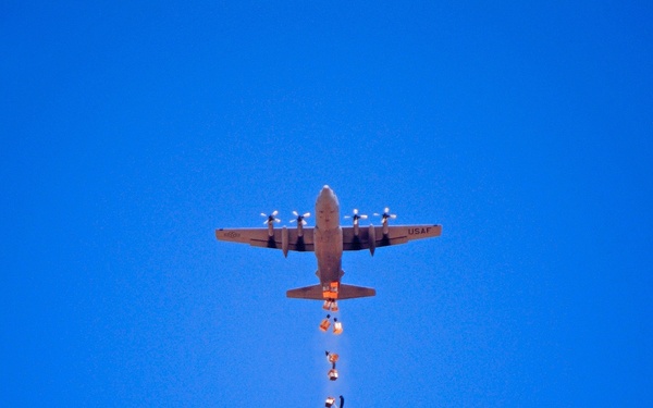 Air Force C-130 cargo plane
