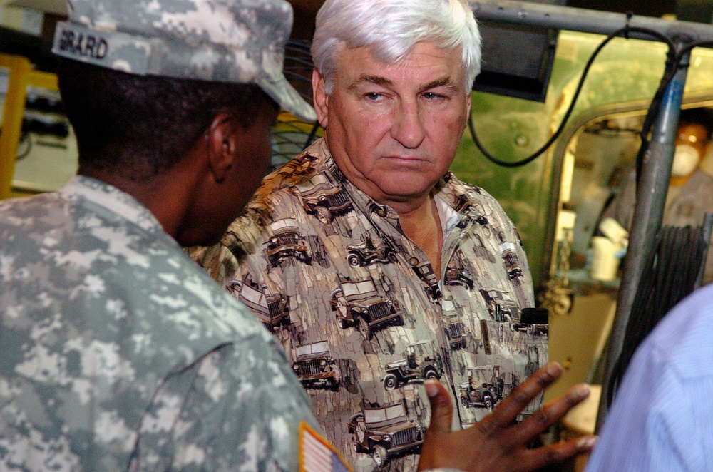 State Representatives Visit Troops in Qatar