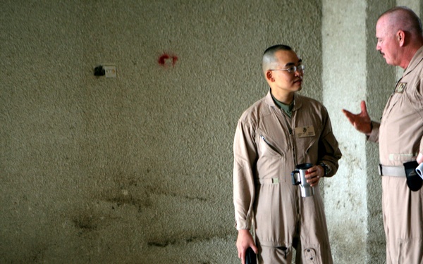 Catholic Mass, Assistant Commandant of the Marine Corps visits marines