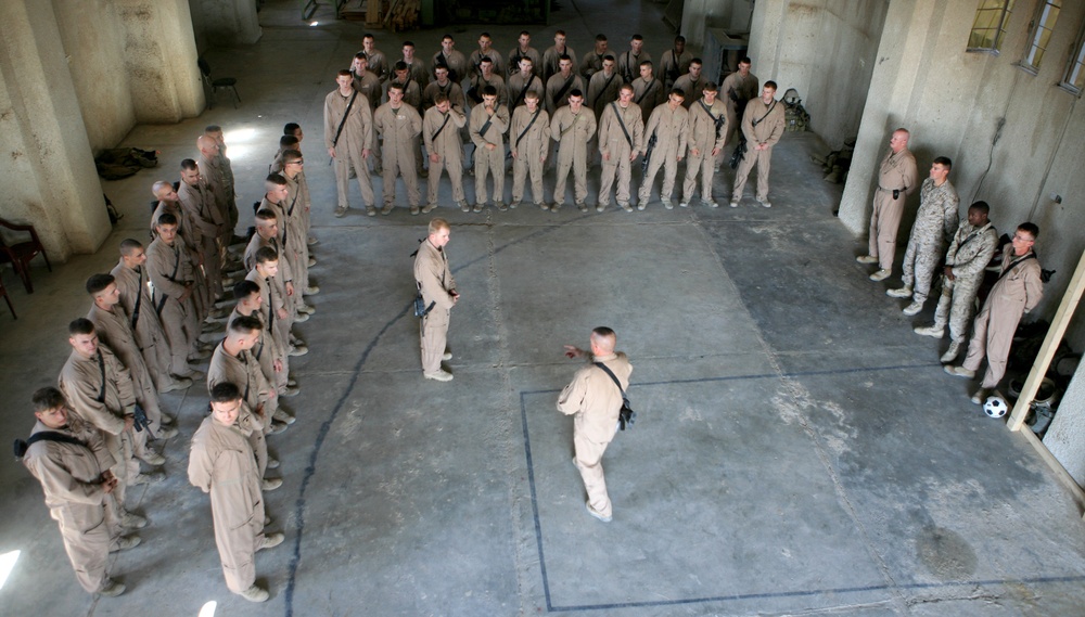 Catholic Mass, Assistant Commandant of the Marine Corps visits marines