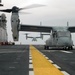 USS Iwo Jima conducts operations with V-22 Osprey