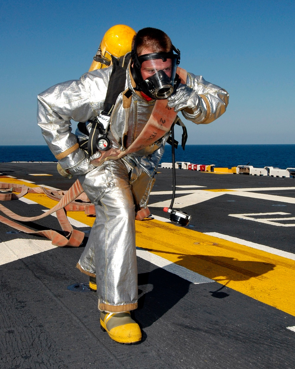 USS Iwo Jima conducting operations at sea