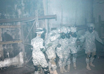 Soldiers receive firefighting training at eastern Baghdad base