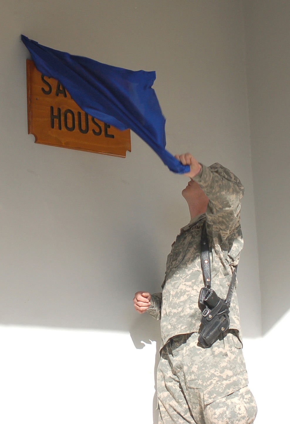 Afghanistan housing complex dedication