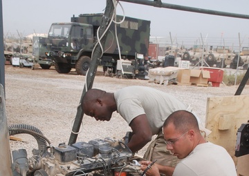 307th BSB Keeps Vehicles on the Road