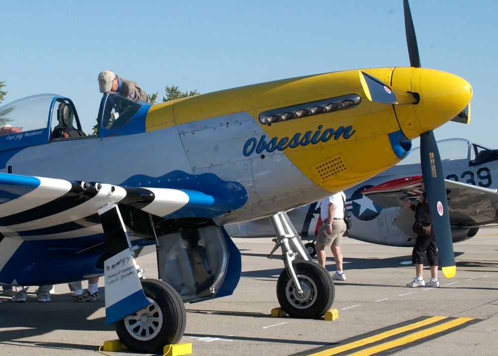 DVIDS News Rickenbacker air show features World War II Mustangs