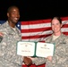 Husband re-enlists wife for long haul in Army