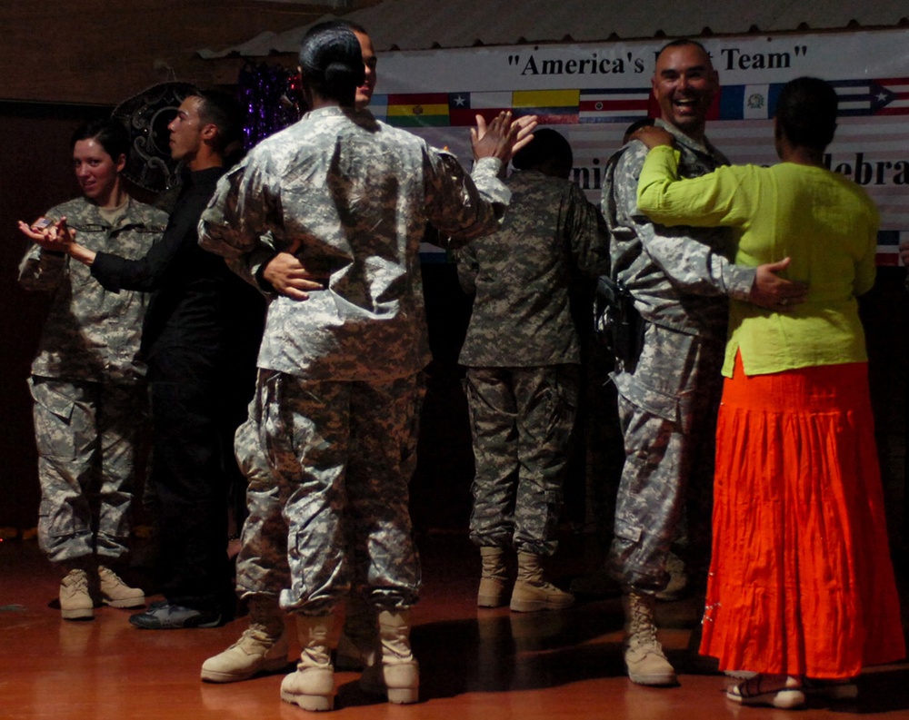 Soldiers Celebrate Proud Hispanic Heritage