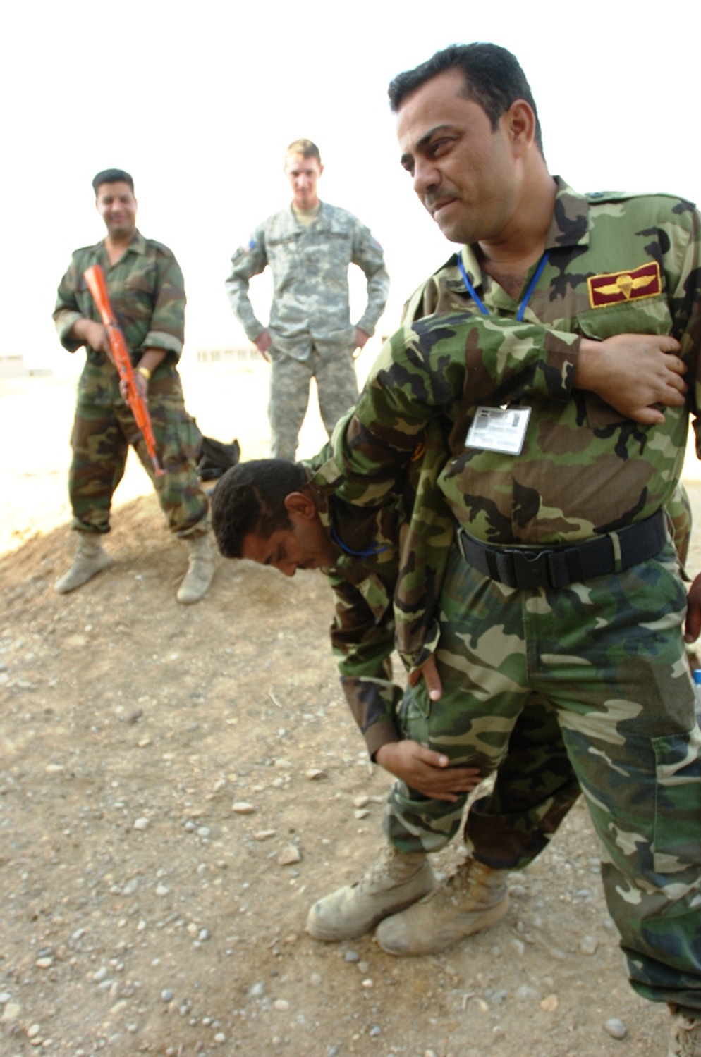 Iraqi Police Officers Train Up in Numaniyah