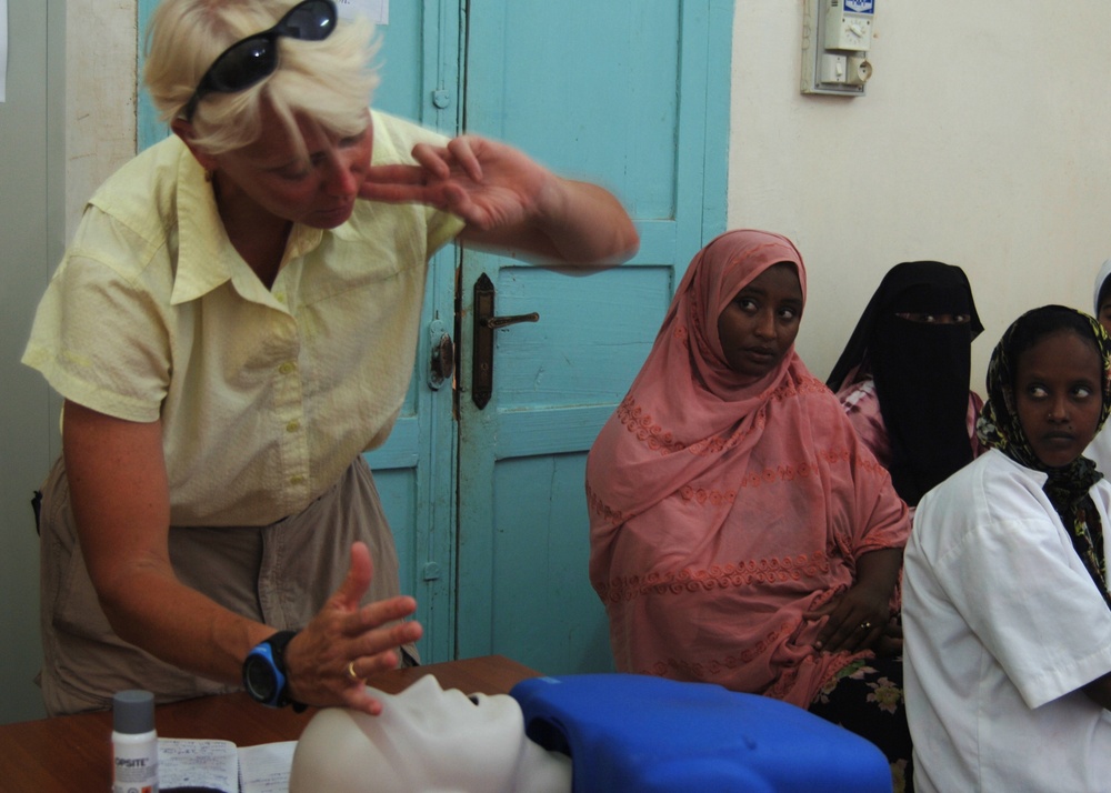 MEDCAP Team Trains Obock District Hospital Staff