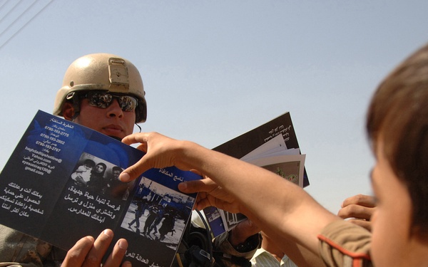 Psyop & Civil Affair Shaik Meeting in Al Nab Al Safi