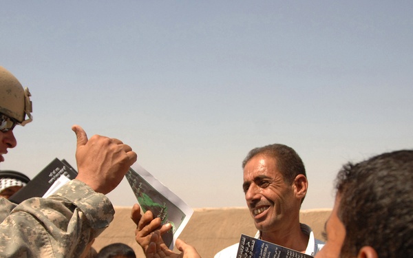 Psyop & Civil Affair Shaik Meeting in Al Nab Al Safi