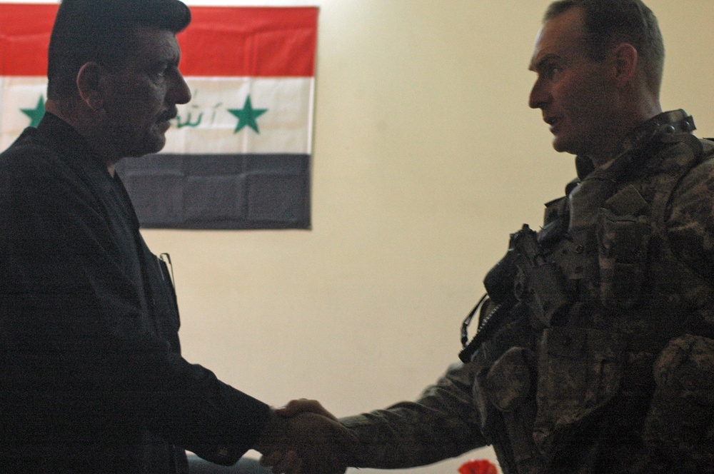'Bushmasters' settled into East Baghdad outpost in Kamiliyah