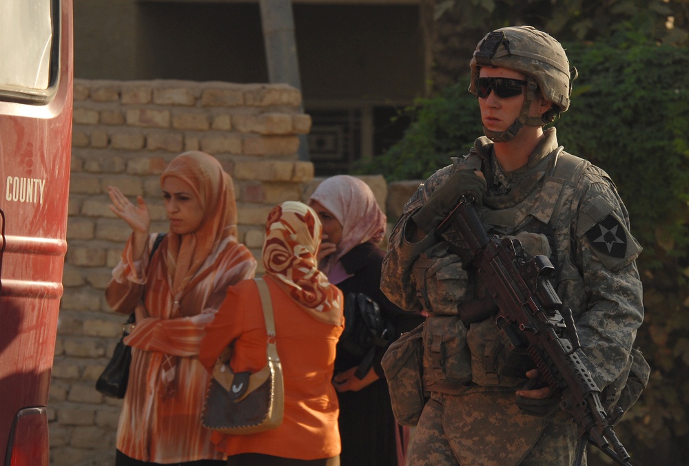 Security Watch and patrols throughout Tarmiyah