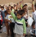 Iraqi army 'Junior Hero'' visits school children in Je