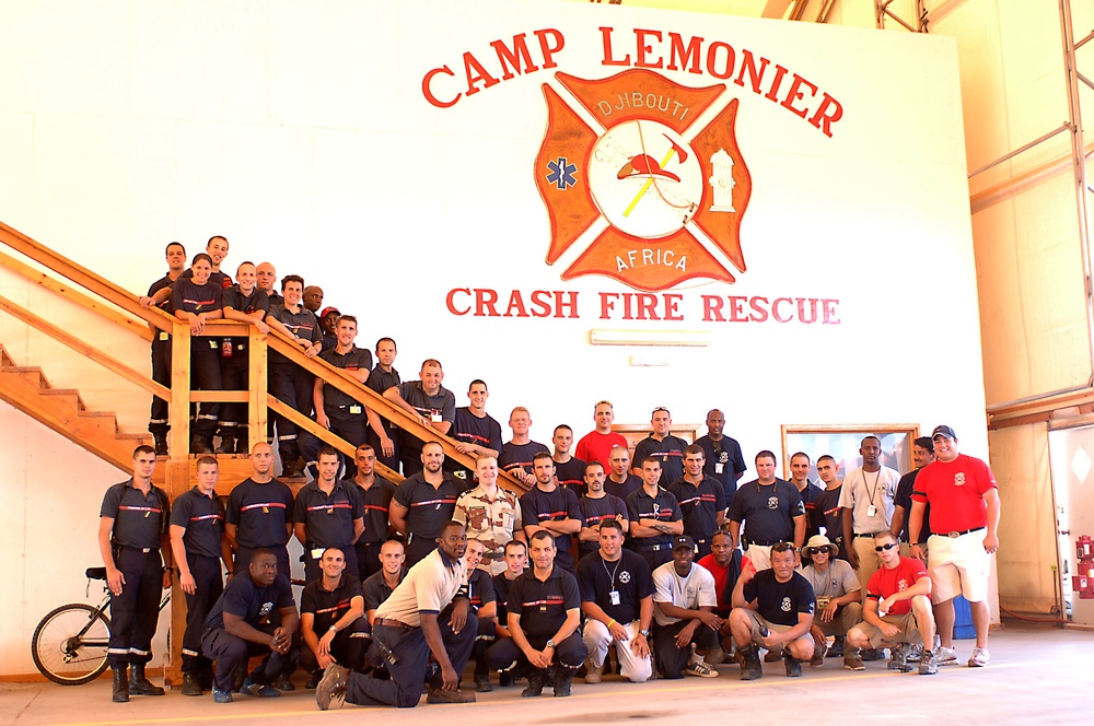 U.S., French Firefighters Foster Strong Working Partnership