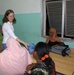 Female Service Members Provide School Supplies, Teach English to Djiboutian
