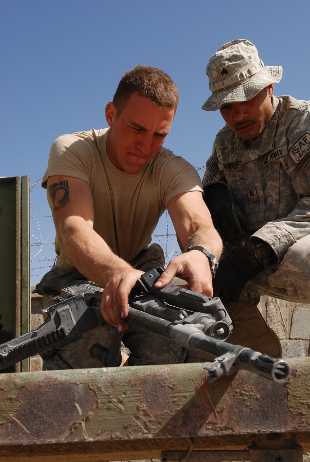 Airborne buddies; friends for life