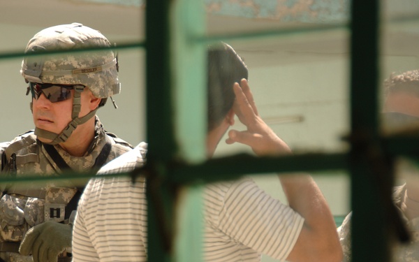 Hopeful Iraqi Security Screened