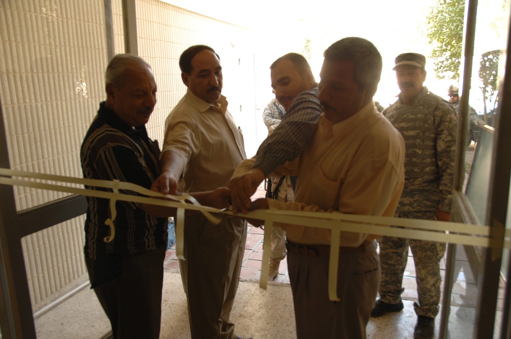 Opening of Iraqi High School and Secondary school