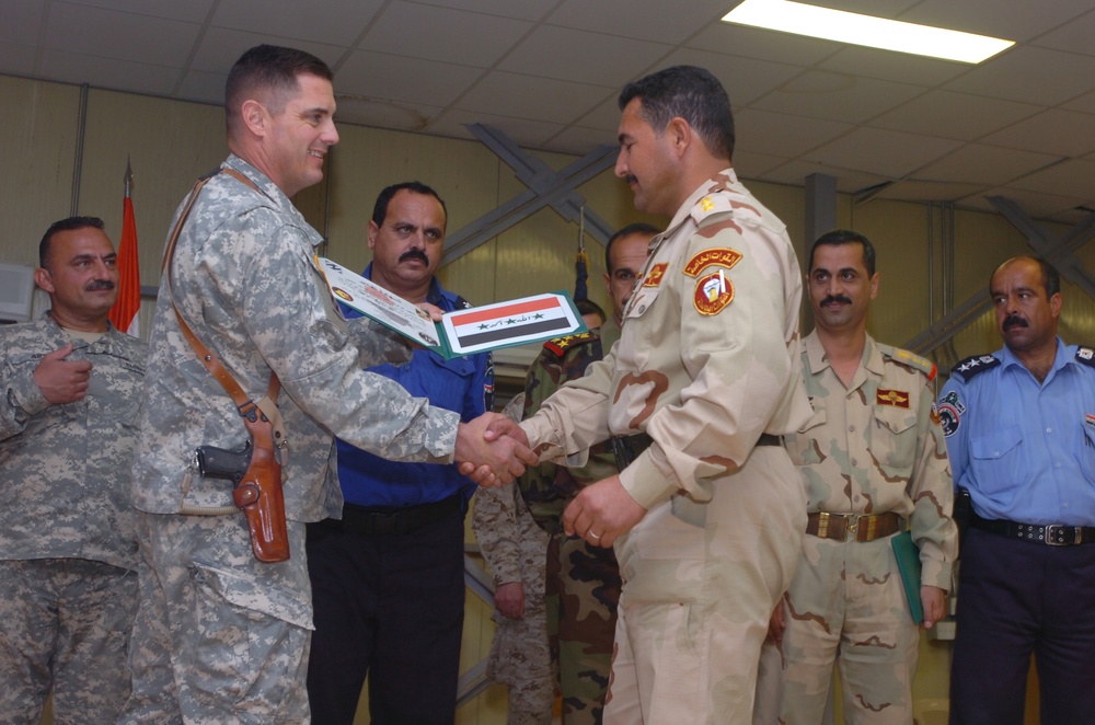 Brigade honors contributions of ISF
