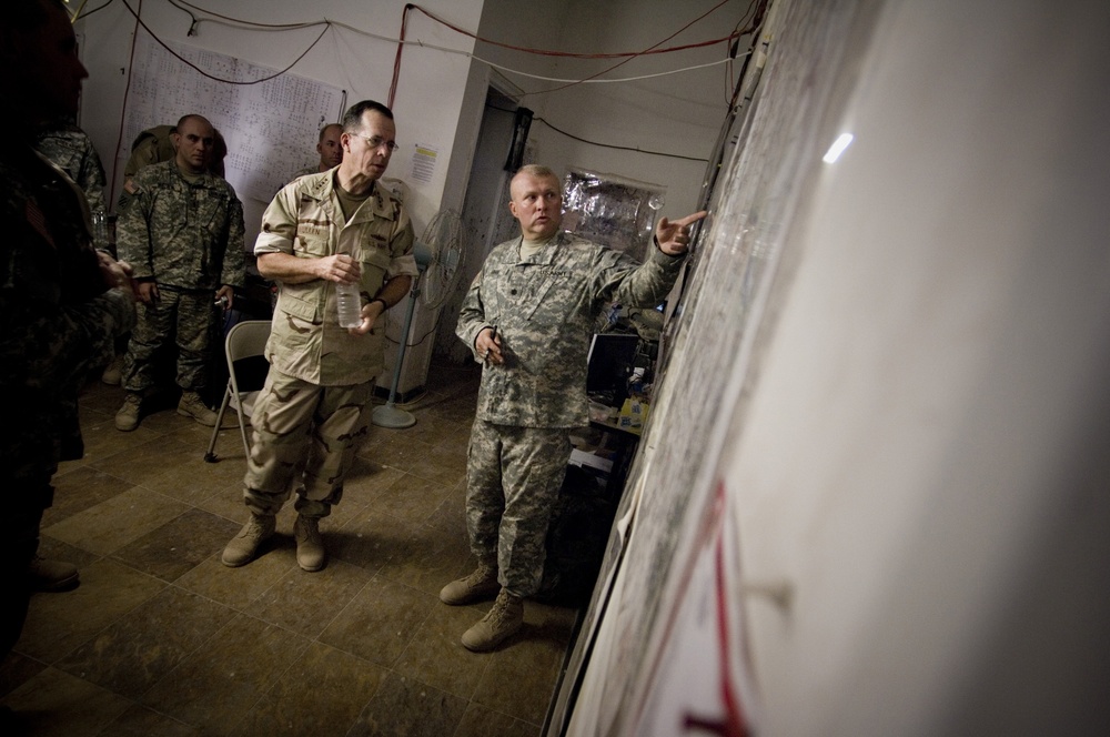 Chairman of the Joint Chiefs of Staff Visits Patrol Base Murray