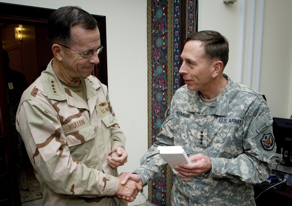 Chairman of the Joint Chiefs of Staff Visits leadership and service members