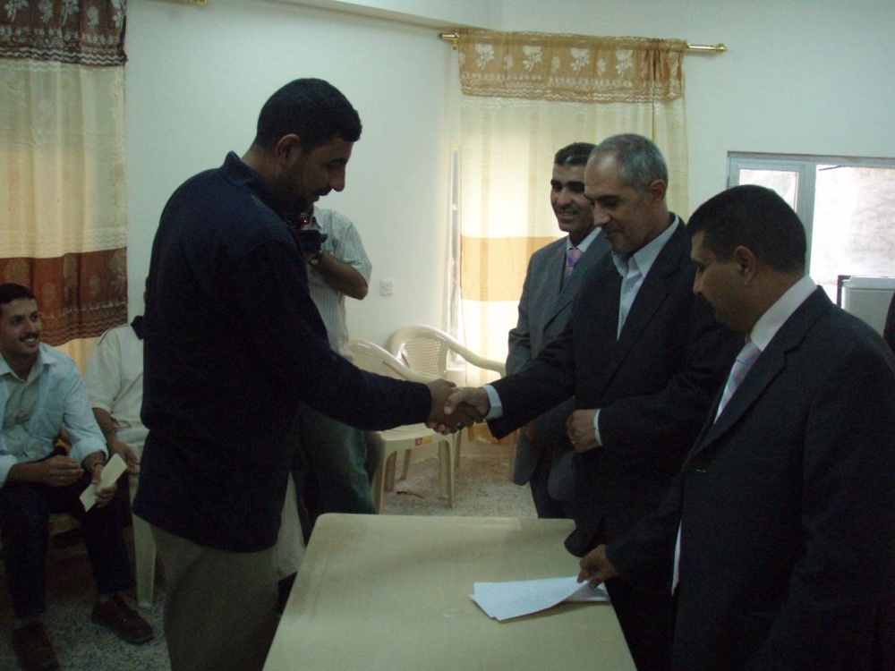 Hammer Leaders Promote Peace Through Economy