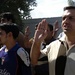 East Baghdad residents line up for police recruitment drive