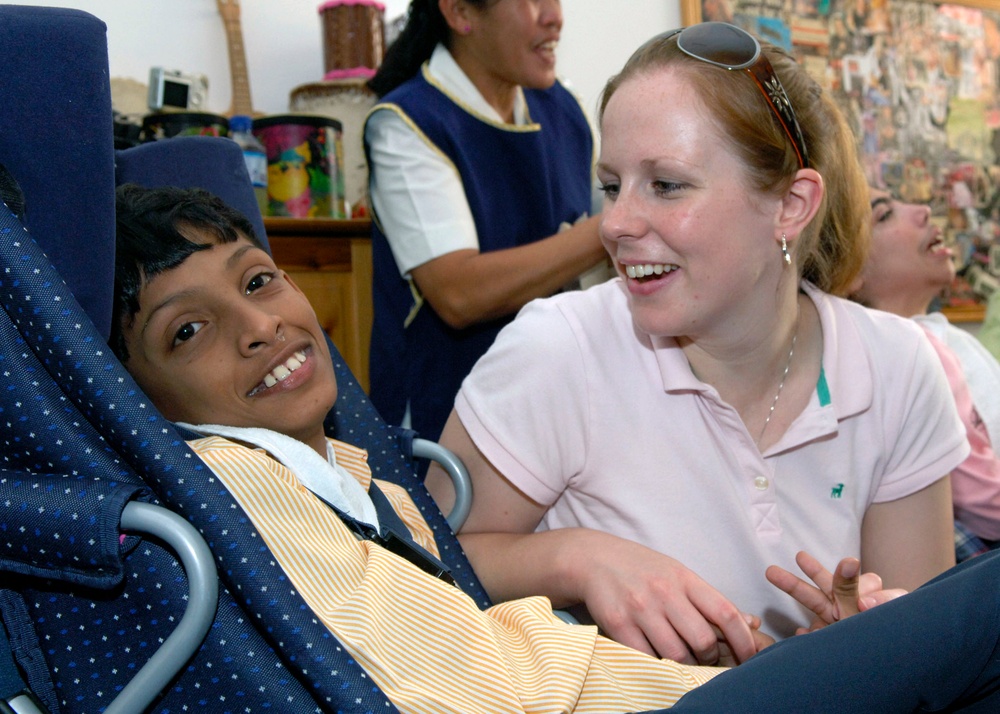 Community Relations project targets center for special needs