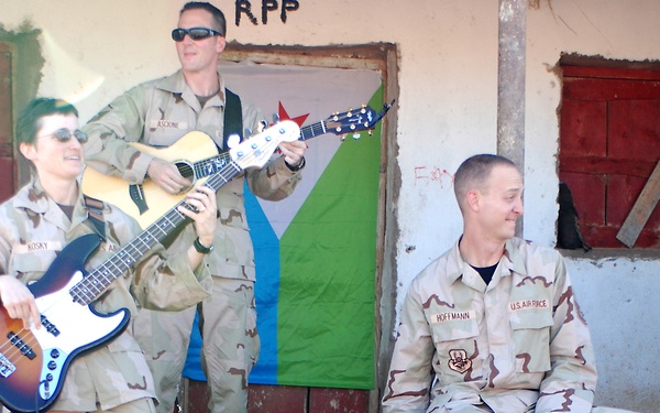 Airmen and Marines Team for Djibouti Civil Affairs Engagement