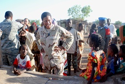Airmen and Marines Team for Djibouti Civil Affairs Engagement