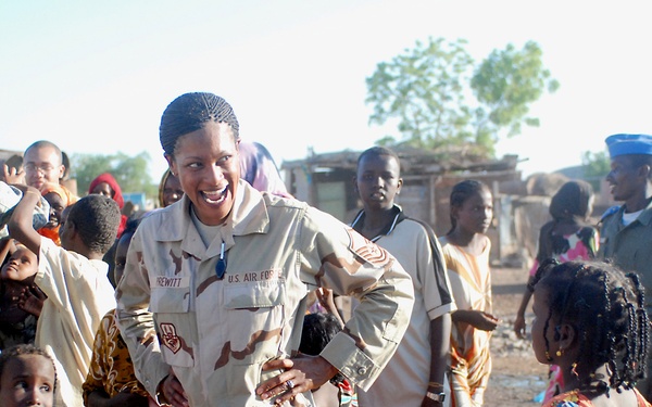 Airmen and Marines Team for Djibouti Civil Affairs Engagement